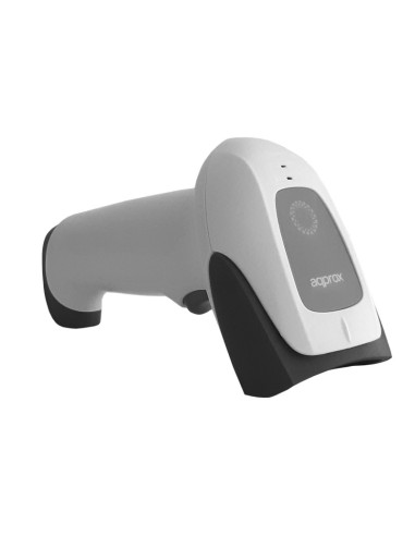 Approx APPLS22WH lector de código de barras Lector de códigos de barras portátil 1D 2D Blanco