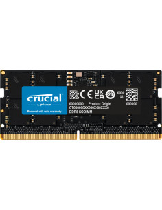 Crucial CT16G56C46S5 módulo de memoria 16 GB 1 x 16 GB DDR5 262-pin SO-DIMM ECC