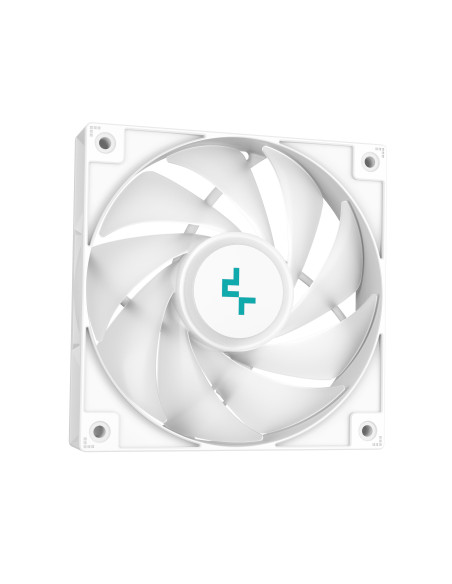 DeepCool LS520 SE WH Procesador Sistema de refrigeración líquida todo en uno 12 cm Blanco 1 pieza(s)