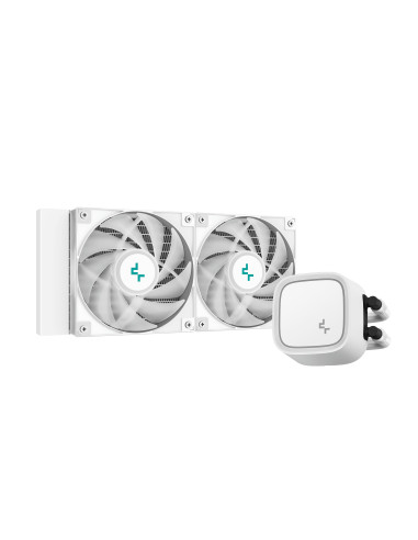DeepCool LE520 WH Procesador Sistema de refrigeración líquida todo en uno 12 cm Blanco 1 pieza(s)