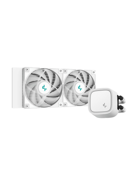 DeepCool LE520 WH Procesador Sistema de refrigeración líquida todo en uno 12 cm Blanco 1 pieza(s)