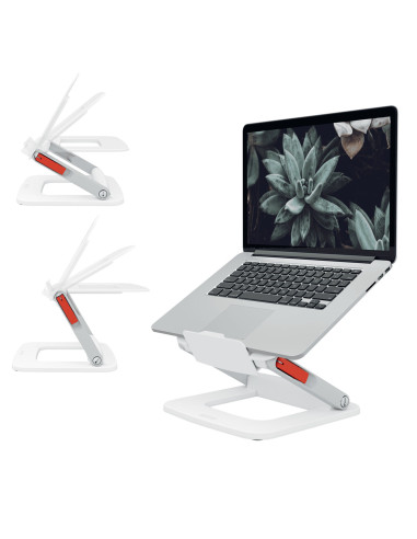 Leitz Ergo Multi-Winkel-Laptopständer Soporte para ordenador portátil Blanco 38,1 cm (15")