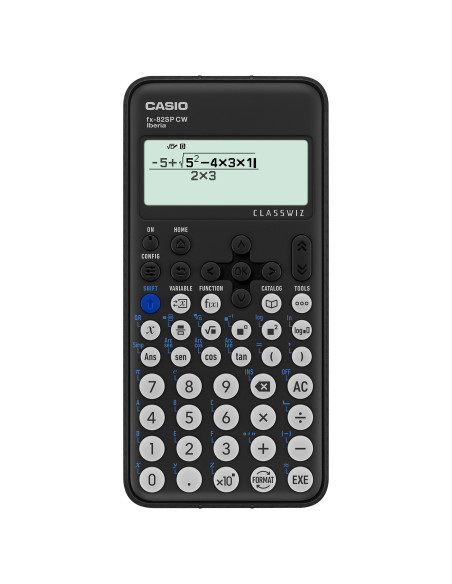 Casio FX-82SPX CW calculadora Bolsillo Calculadora científica Negro