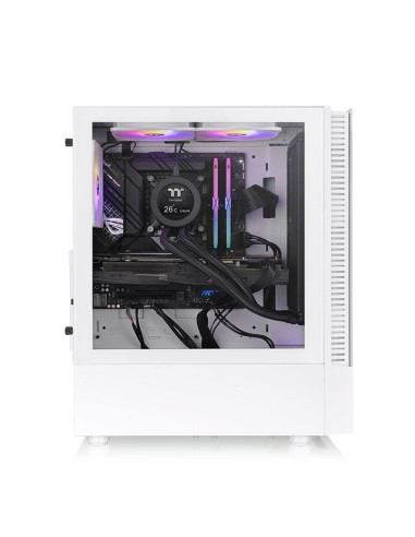 Thermaltake View 200 TG Snow ARGB Midi Tower Blanco