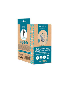 Mobilis 001353 soporte Soporte pasivo Ordenador portátil, Teléfono móvil smartphone Negro 2