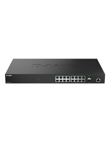 D-Link DMS-1250-18 E switch Gestionado L2 2.5G Ethernet (100 1000 2500) Negro