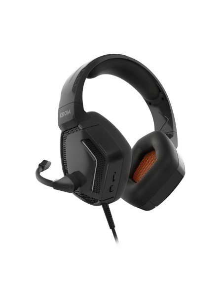 Krom KOPA PRO Auriculares Alámbrico Diadema Juego Negro