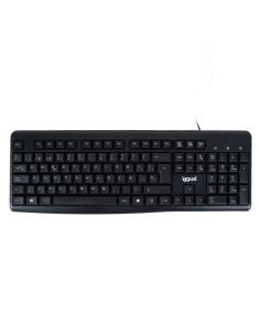 iggual Teclado estándar CK-BASIC2-105T negro