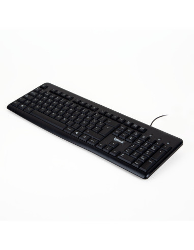 iggual Teclado estándar CK-BASIC2-105T negro