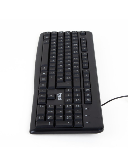 iggual Teclado estándar CK-BASIC2-105T negro