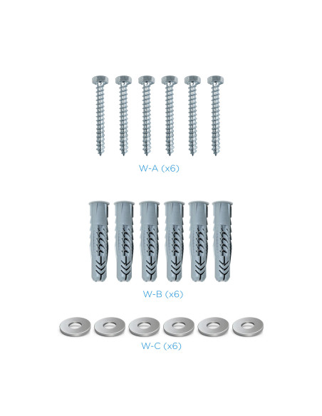 TooQ Píxel Soporte de Pared para Pantallas Interactivas Regulable 70"-90"