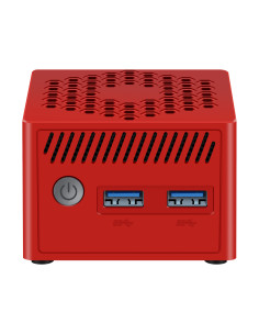Leotec MiniPC N100 8GB 128GB Rojo 2