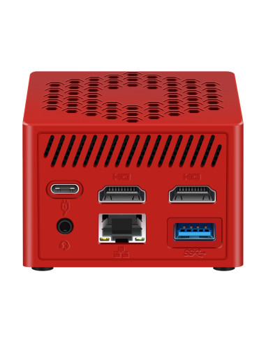 Leotec MiniPC N100 8GB 128GB Rojo