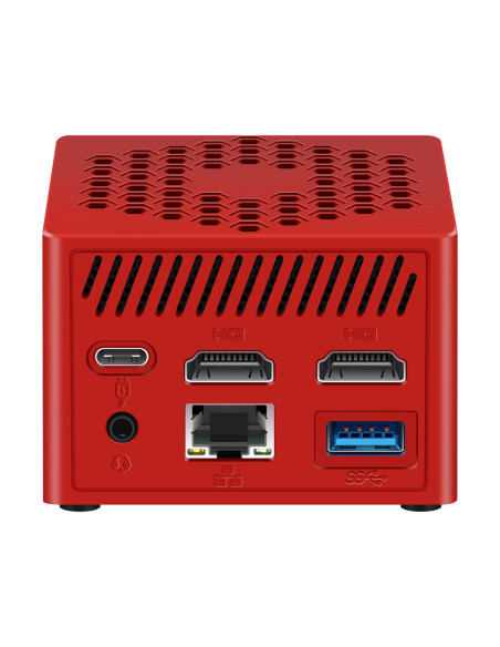 Leotec MiniPC N100 8GB 128GB Rojo