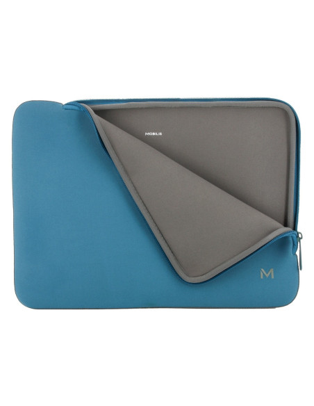Mobilis 049018 maletines para portátil 35,6 cm (14") Funda Azul, Gris
