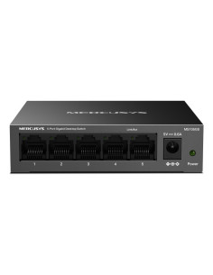 Mercusys MS105GS switch No administrado Gigabit Ethernet (10 100 1000) Negro