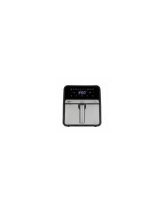 JATA JEFR1242 freidora Sencillo 8 L Independiente 2100 W Freidora de aire caliente Negro, Plata 2