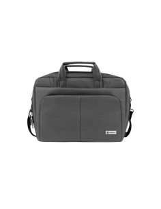 NATEC Gazelle 39,6 cm (15.6") Maletín Gris