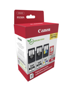 Canon 3712C012 cartucho de tinta 3 pieza(s) Original Alto rendimiento (XL) Negro, Cian, Magenta, Amarillo 2