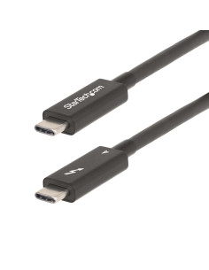 StarTech.com A40G2MB-TB4-CABLE cable Thunderbolt 2 m 40 Gbit s Negro