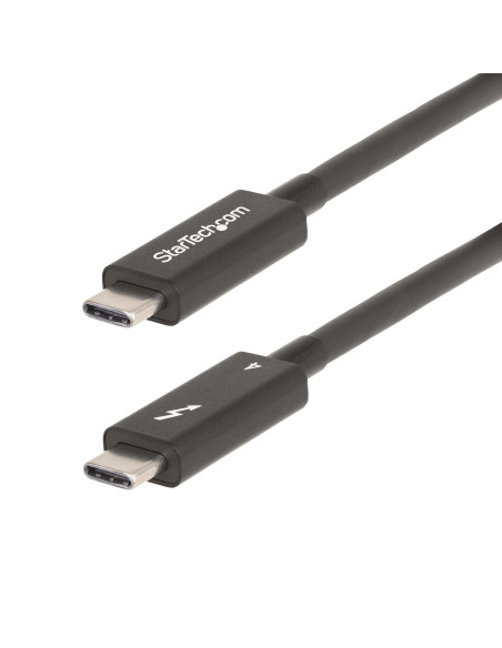 StarTech.com A40G2MB-TB4-CABLE cable Thunderbolt 2 m 40 Gbit s Negro