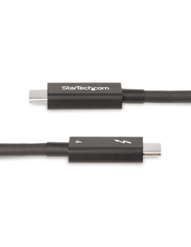 StarTech.com A40G2MB-TB4-CABLE cable Thunderbolt 2 m 40 Gbit s Negro