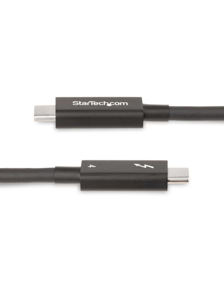 StarTech.com A40G2MB-TB4-CABLE cable Thunderbolt 2 m 40 Gbit s Negro