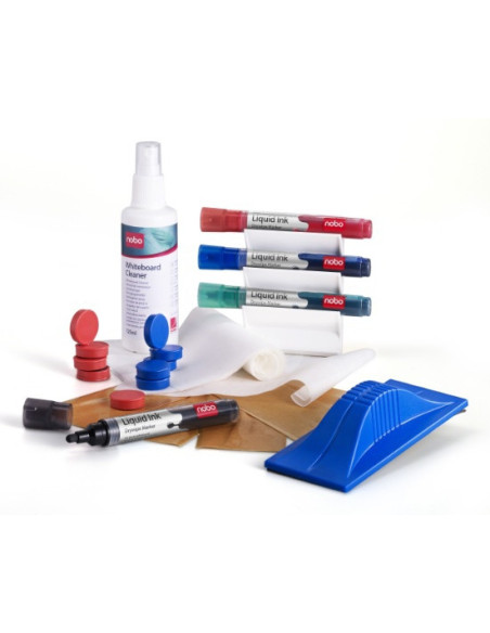 Nobo Kit Pizarra Blanca Completo