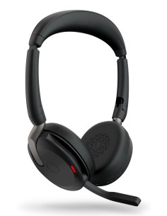 Jabra Evolve2 65 Flex Auriculares Inalámbrico y alámbrico Diadema Oficina Centro de llamadas Bluetooth Negro