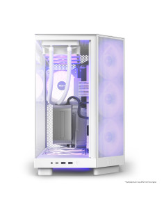 NZXT H6 Flow RGB Midi Tower Blanco 2
