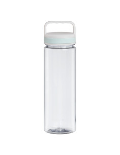 Xavax | Botella de agua de 900 ml (Botella de agua a prueba de fugas, Con asa y tapón de rosca, Apto para alimentos),