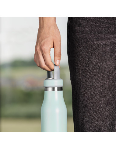 Hama Xavax | Botella isotérmica de 500mL (Perfecta para mantener bebidas calientes y frías, A prueba de fugas, Con