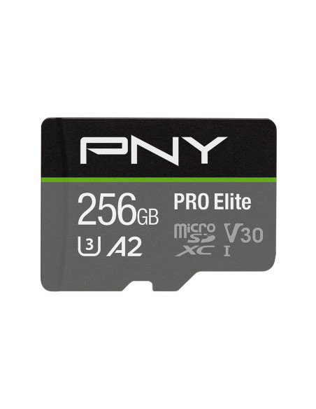 PNY Pro Elite 256 GB MicroSDXC UHS-I Clase 10