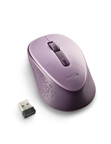 NGS DEW ratón Oficina Ambidextro RF inalámbrico Óptico 1600 DPI