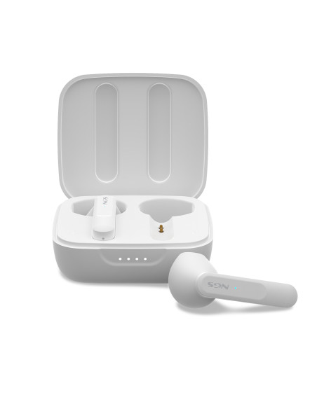 NGS ARTICA MOVE Auriculares Inalámbrico Dentro de oído Llamadas Música Bluetooth Blanco