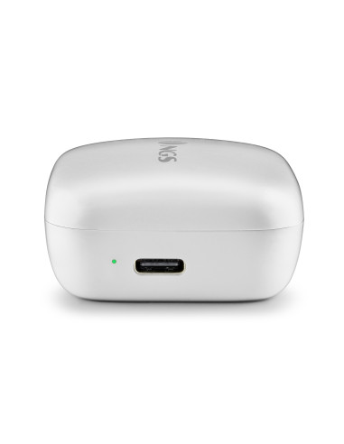 NGS ARTICA MOVE Auriculares Inalámbrico Dentro de oído Llamadas Música Bluetooth Blanco