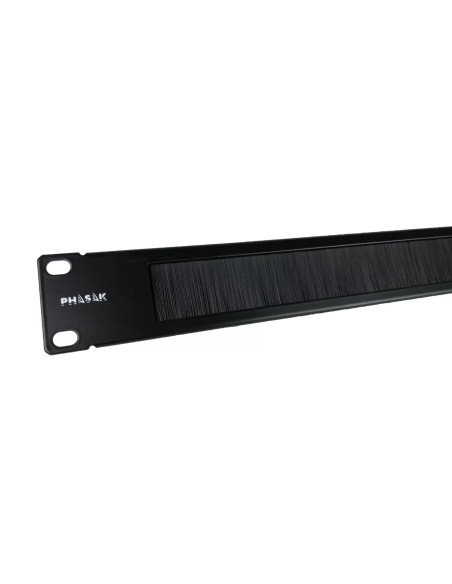 Phasak Guiacables con cepillo para Rack de 19" 1U - PA 1901