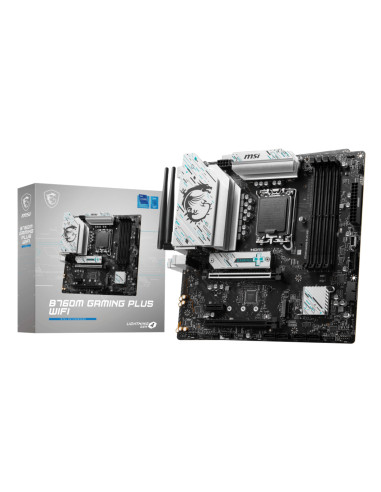 MSI B760M GAMING PLUS WIFI placa base Intel B760 LGA 1700 micro ATX