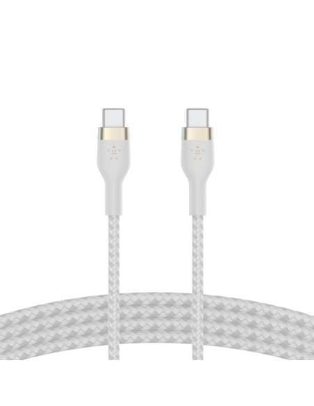 Belkin BOOST↑CHARGE PRO Flex cable USB USB 2.0 2 m USB C Blanco