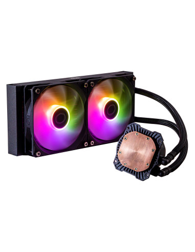 Cooler Master MasterLiquid 240L Core ARGB Procesador Kit de refrigeración líquida 12 cm Negro