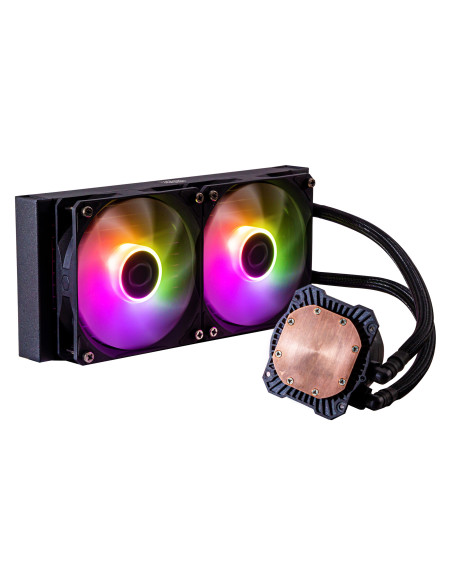Cooler Master MasterLiquid 240L Core ARGB Procesador Kit de refrigeración líquida 12 cm Negro
