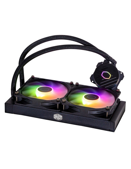 Cooler Master MasterLiquid 240L Core ARGB Procesador Kit de refrigeración líquida 12 cm Negro