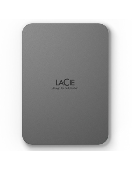 LaCie Mobile Drive Secure disco duro externo 2 TB USB Tipo C 3.2 Gen 1 (3.1 Gen 1) Gris