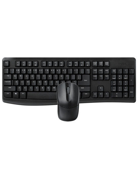 Rapoo X1800Pro teclado Ratón incluido Universal RF inalámbrico QWERTY Negro