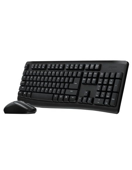 Rapoo X1800Pro teclado Ratón incluido Universal RF inalámbrico QWERTY Negro