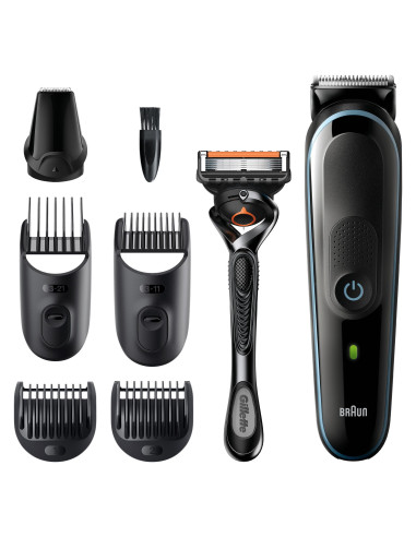Braun All-in-one MGK5345 Batería 2,1 cm Negro, Azul