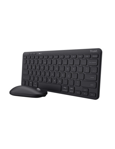 Trust Lyra teclado Ratón incluido Hogar Bluetooth QWERTY Español Negro