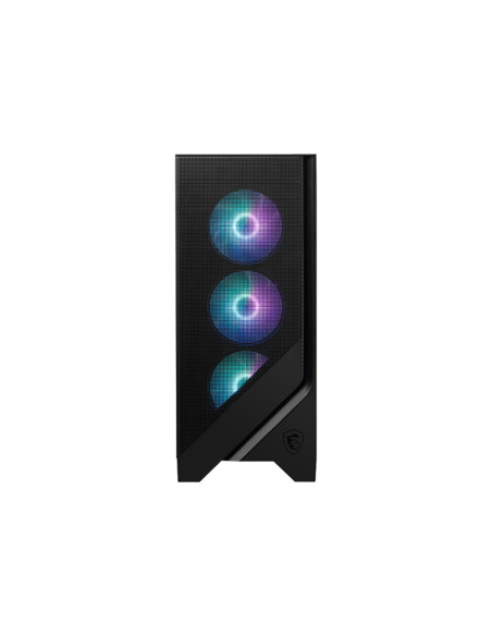 MSI MAG Forge 320R AIRFLOW Micro Torre Negro, Transparente