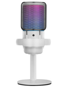 Mars Gaming MMIC-SE, Micrófono de Estudio Profesional ARGB, Ultra Alta Definición ADC 196kHz 24-bit, Soporte Antivibración +