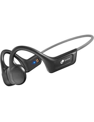 Leotec Auriculares Conducción Ósea Run PRO IPX7 Grises
